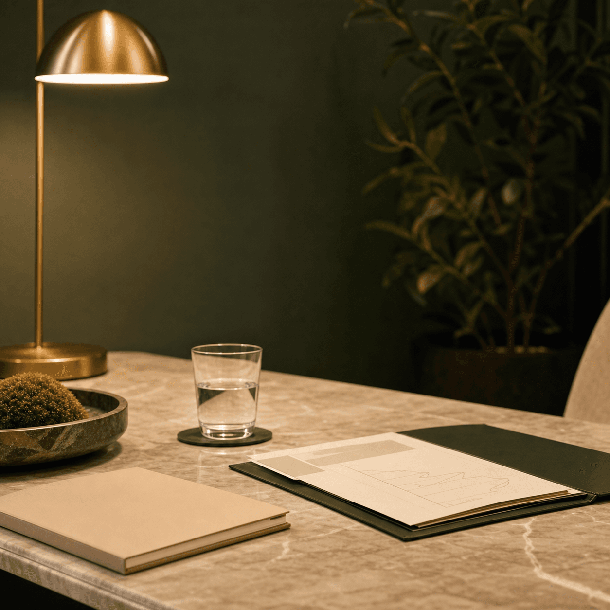 Private consultation editorial setting for metabolic wellness planning.