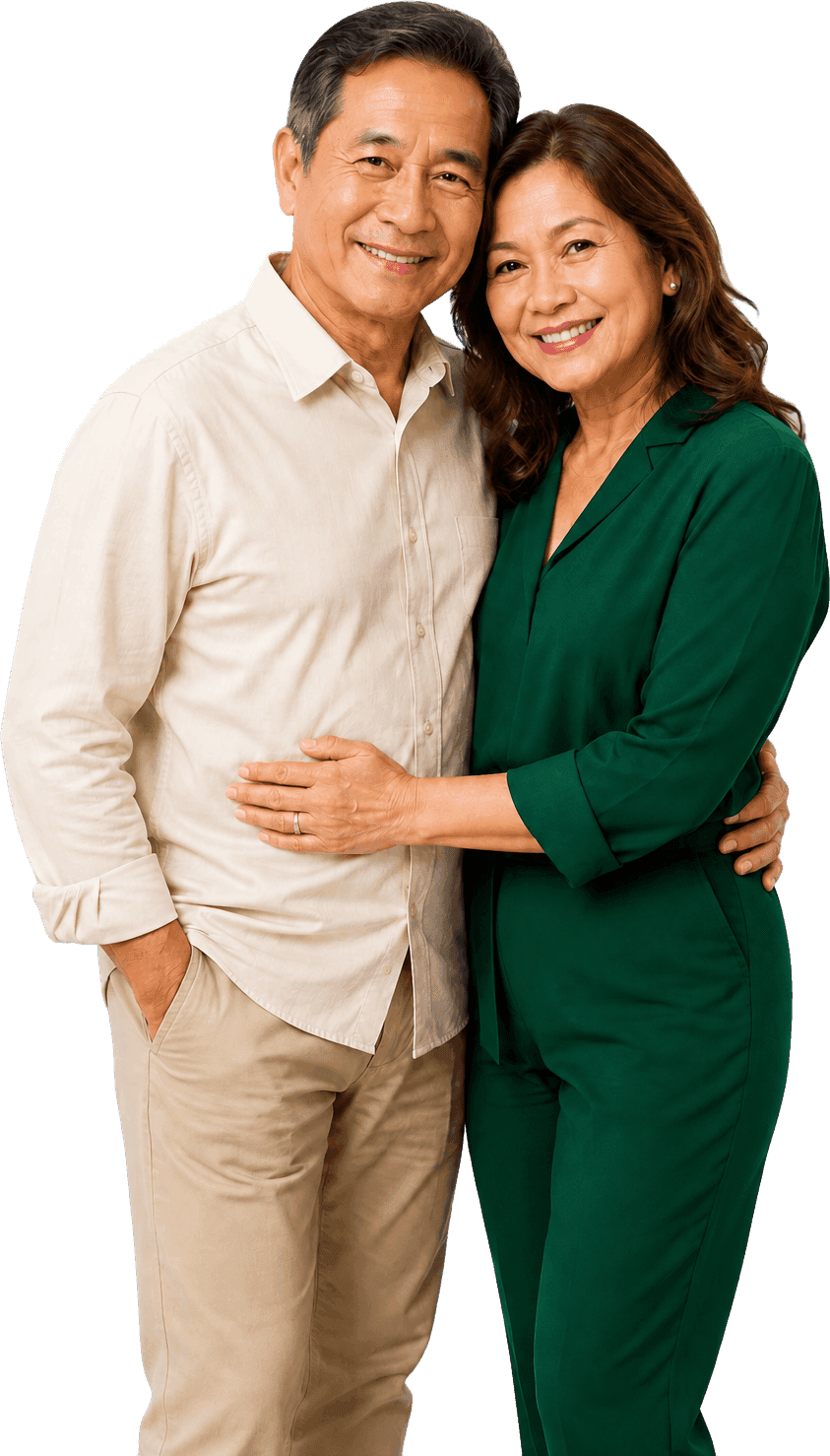 Couple representing Reneú stem cell therapy and regenerative wellness.