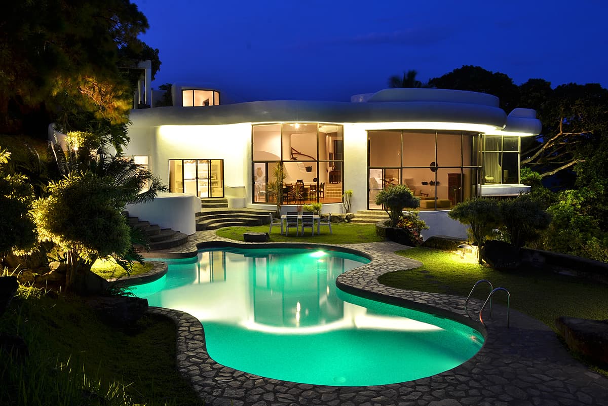 Private pool at Raffi's Way villa in Tagaytay.