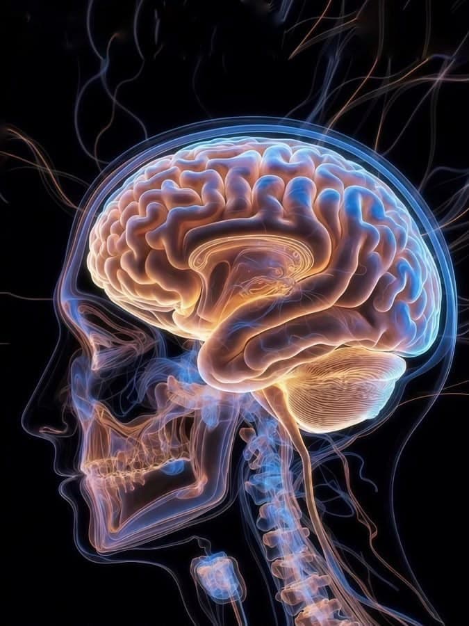 Cellular regenerative medicine concept imagery for neurological wellness.